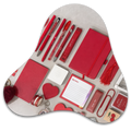 🍎 The Crimson Charm – Apple Red