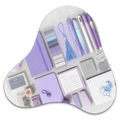 ❄️ The Frost Muse – Icy Light Lilac